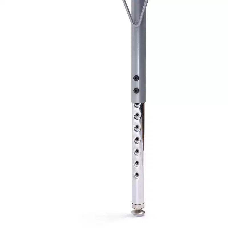 Set Tavolo e Sedie per Attività 24x48 Tavolo con Bordo Grigio Spruzzato e Gambe Regolabili e 4 Sedie da Aula ZUUL Blu da 12