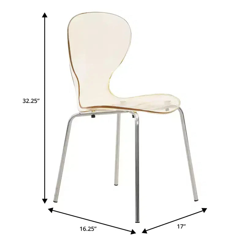 Set da Pranzo 5 Pezzi Bianco - Tavolo Rotondo e 4 Sedie da Pranzo Ergonomiche in Plastica