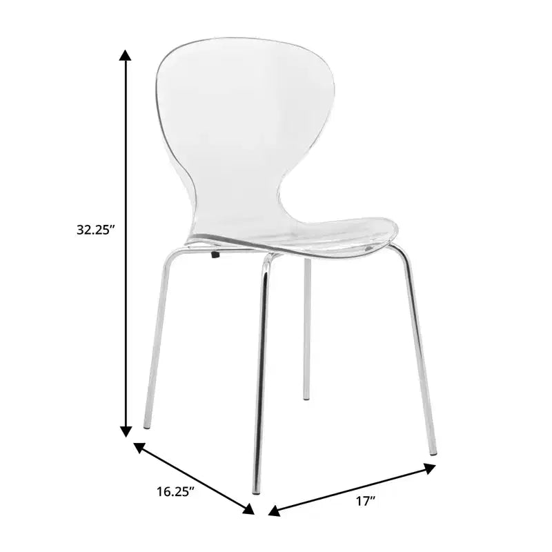 Set da Pranzo 5 Pezzi Bianco - Tavolo Rotondo e 4 Sedie da Pranzo Ergonomiche in Plastica