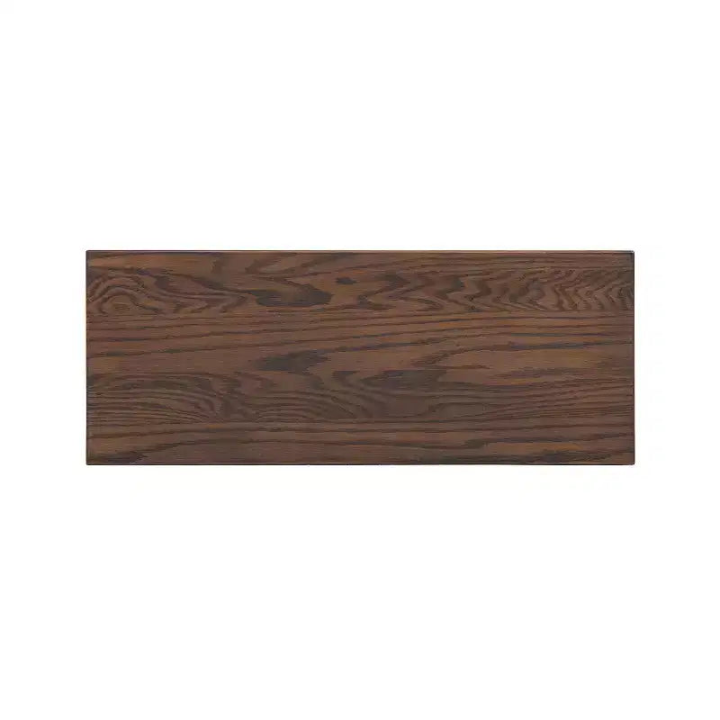 Panca in legno massello di quercia rossa Capri 35.5
