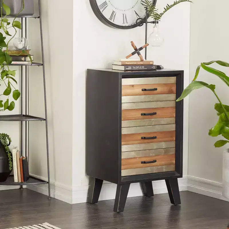 Mobile moderno in MDF nero