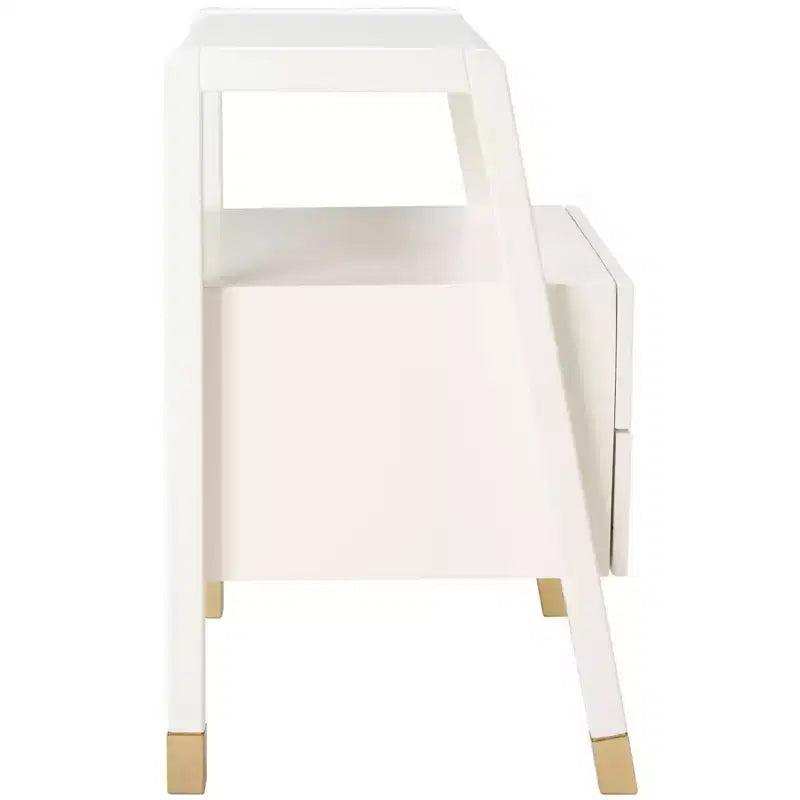 Tavolino d'appoggio Cove con 2 cassetti e 1 ripiano