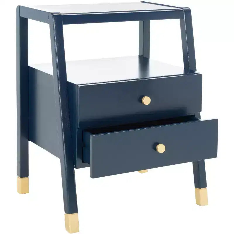 Tavolino d'appoggio Cove con 2 cassetti e 1 ripiano